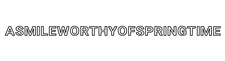 Asimov Wide Outline  Free Fonts Download