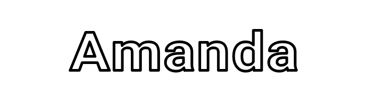 Asimov Wide Outline  Free Fonts Download