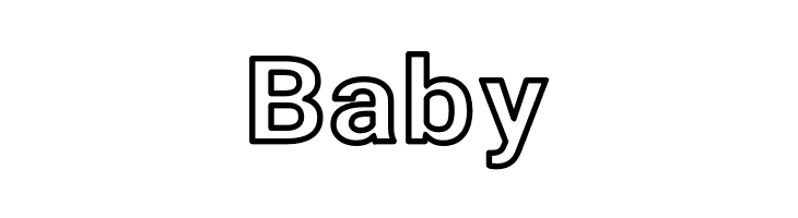 Asimov Wide Outline  Free Fonts Download