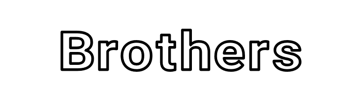 Asimov Wide Outline  Free Fonts Download