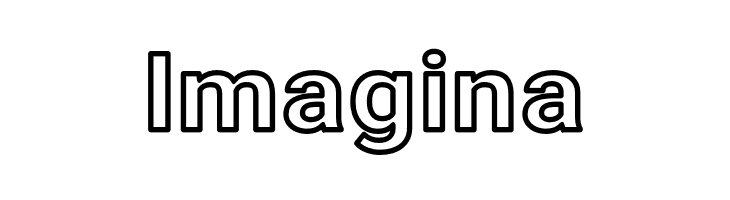 Asimov Wide Outline  Free Fonts Download