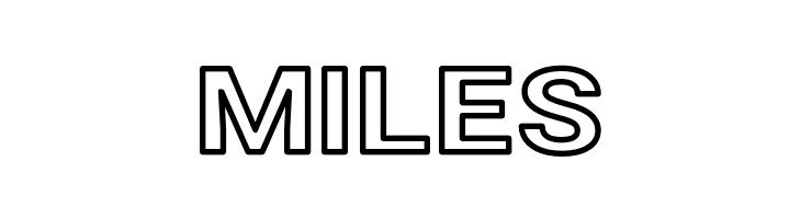 Asimov Extra Wide Outline  Free Fonts Download