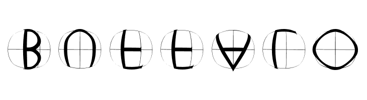 XperimentypoFourB Round  Free Fonts Download