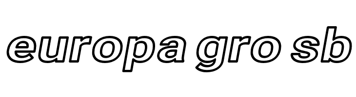 Asimov Extra Wide Outline Italic  Free Fonts Download