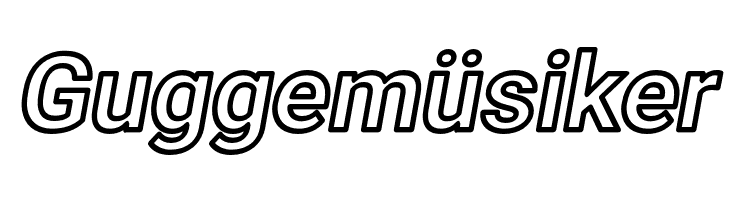 Asimov Outline Italic  Free Fonts Download