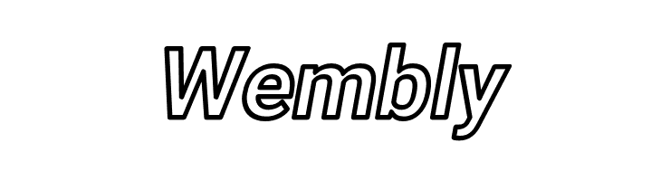 Asimov Outline Italic  Free Fonts Download