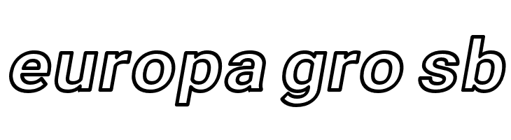 Asimov Wide Outline Italic  Free Fonts Download
