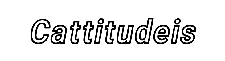 Asimov Narrow Outline Italic  Free Fonts Download