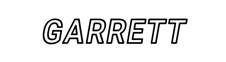 Asimov Narrow Outline Italic  Free Fonts Download