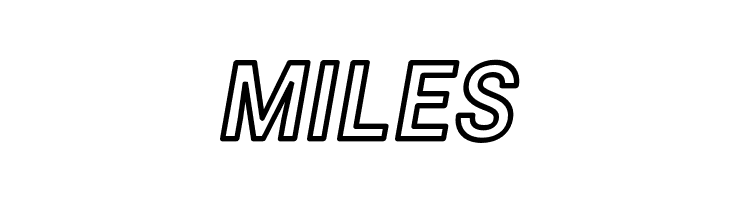 Asimov Narrow Outline Italic  Free Fonts Download