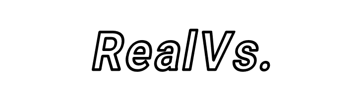 Asimov Narrow Outline Italic  Free Fonts Download