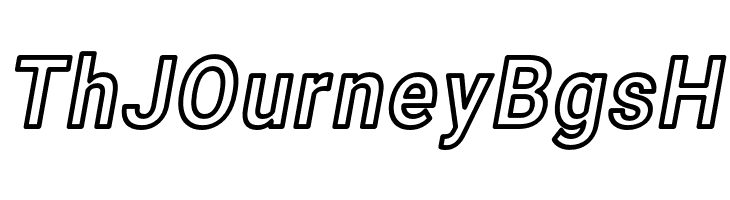 Asimov Narrow Outline Italic  Free Fonts Download