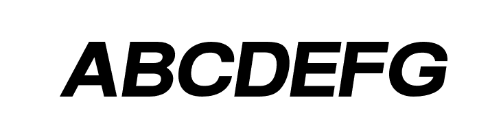 Warownia Black Extended Oblique  Free Fonts Download