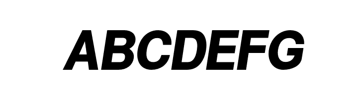 Warownia Black Narrow Oblique  Free Fonts Download