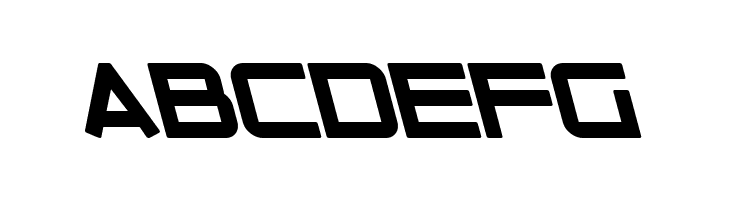 Outer Limits Solid Italic  Free Fonts Download