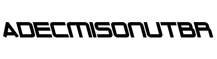 Outer Limits Solid Italic  Free Fonts Download