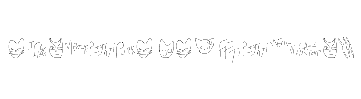Mew Too CatDings  Free Fonts Download