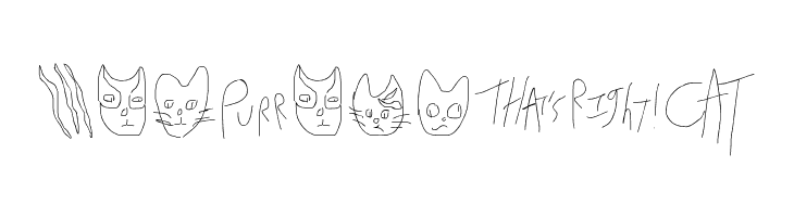 Mew Too CatDings  Free Fonts Download