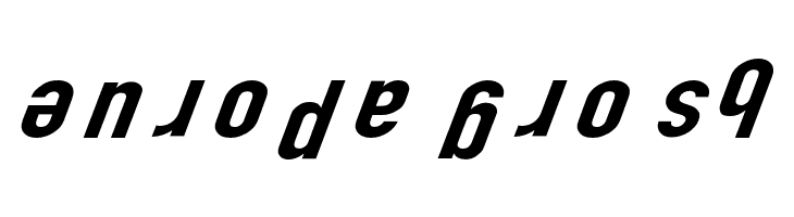 Polski Din Kursivschrift Breit  Free Fonts Download