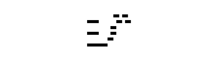 D3 DigiBitMapism Katakana Thin  Free Fonts Download