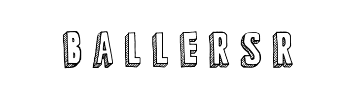 3-D Sketch Regular  Free Fonts Download