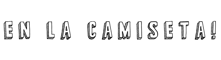 3-D Sketch Regular  Free Fonts Download