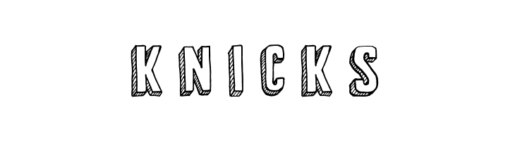 3-D Sketch Regular  Free Fonts Download