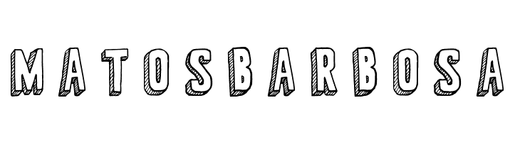 3-D Sketch Regular  Free Fonts Download