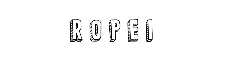 3-D Sketch Regular  Free Fonts Download