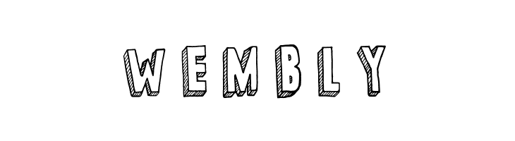 3-D Sketch Regular  Free Fonts Download