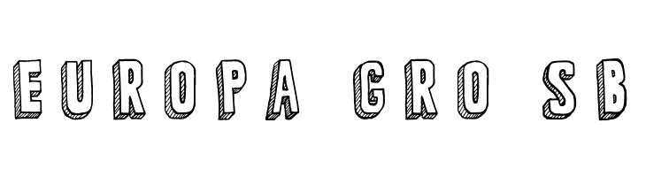 3-D Sketch Regular  Free Fonts Download