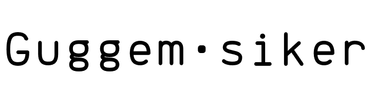 Brass Mono Comfortable Regular  Free Fonts Download