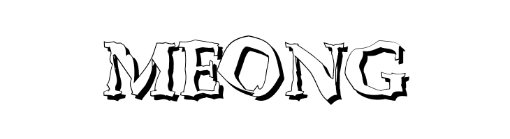 BONKERS - shadow  Free Fonts Download