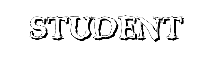 BONKERS - shadow  Free Fonts Download