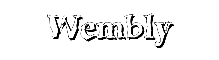 BONKERS - shadow  Free Fonts Download