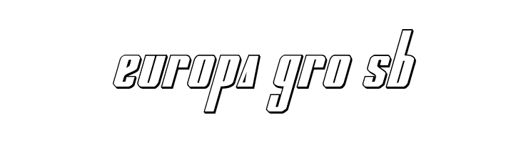 MOON Runner 3D Italic  Free Fonts Download