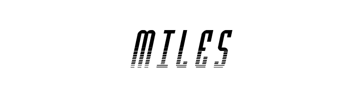 Y-Files Halftone Italic  Free Fonts Download
