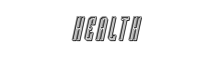 Y-Files Engraved Italic  Free Fonts Download