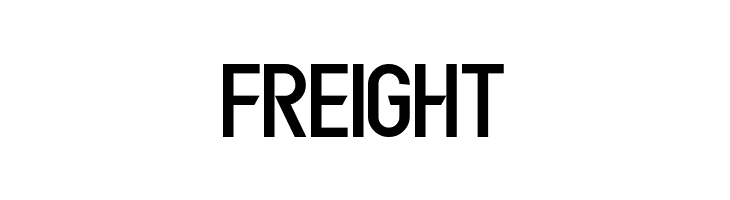 FREIGHT Europhonic Font