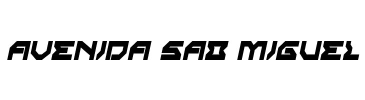 Xeno-Demon Condensed Italic  Free Fonts Download