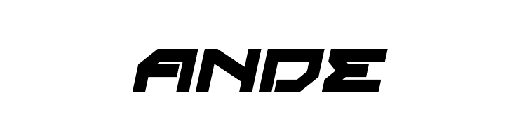 Xeno-Demon Italic  Free Fonts Download