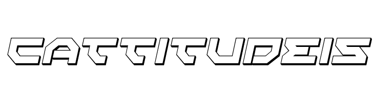 Xeno-Demon 3D Italic  Free Fonts Download