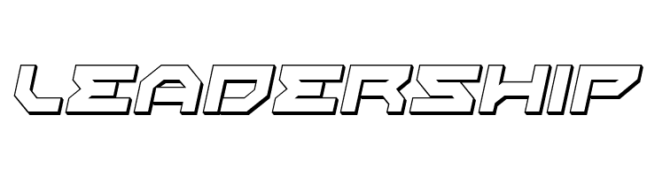 Xeno-Demon 3D Italic  Free Fonts Download