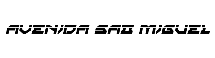 Xeno-Demon Laser Italic  Free Fonts Download