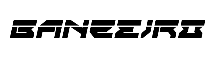 Xeno-Demon Laser Italic  Free Fonts Download