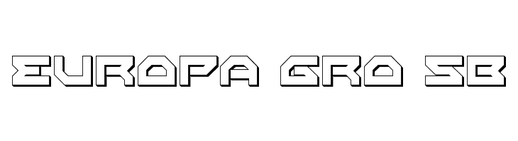 Xeno-Demon 3D  Free Fonts Download