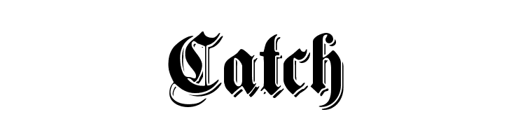 ShadowedGermanica  Free Fonts Download