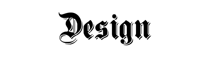 ShadowedGermanica  Free Fonts Download