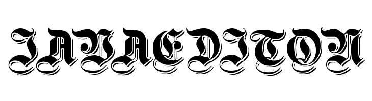 ShadowedGermanica  Free Fonts Download