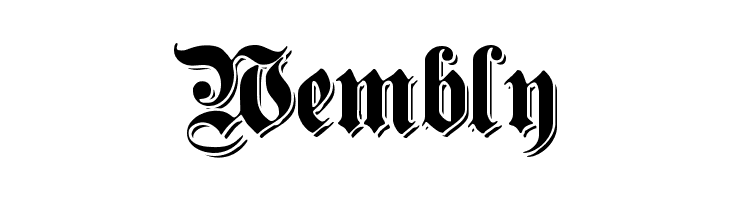 ShadowedGermanica  Free Fonts Download